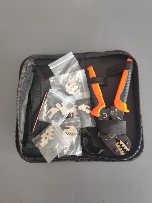 Kit de alicate de crimpagem