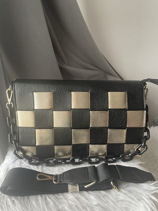 Nowa torebka w szachownicę