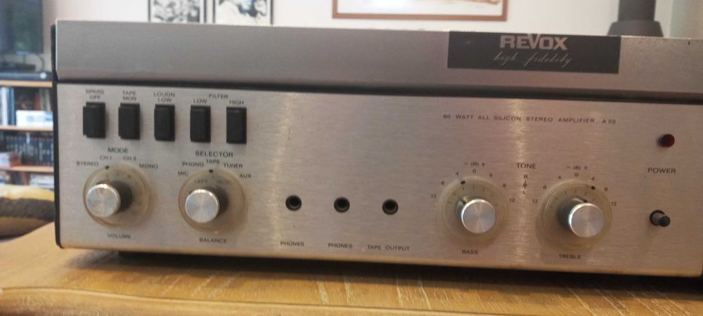 Revox A50 Amp + A76 Tuner