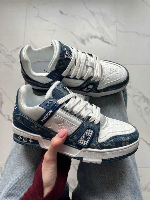 36-45 Louis Vuitton Trainer White Blue