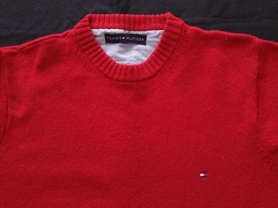 Sweter wełniany Tommy Hilfiger