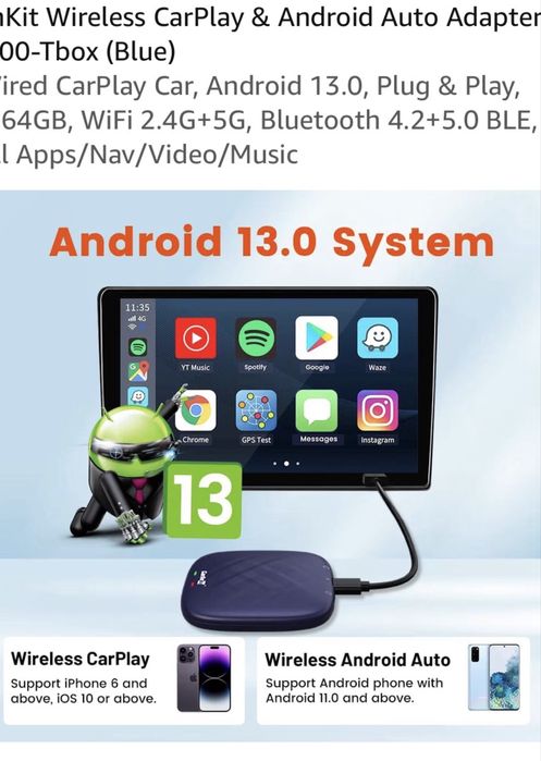 Carlink Kit - BOX ANDROID Full HD