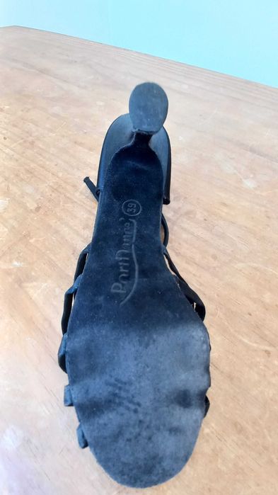 Sapatos danças de salão PortDance n.39 pretos, usados