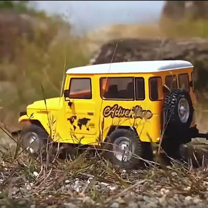 Carro RC Crawler Toyota Land Cruiser FJ40 1/16 HG4-50 proporcional