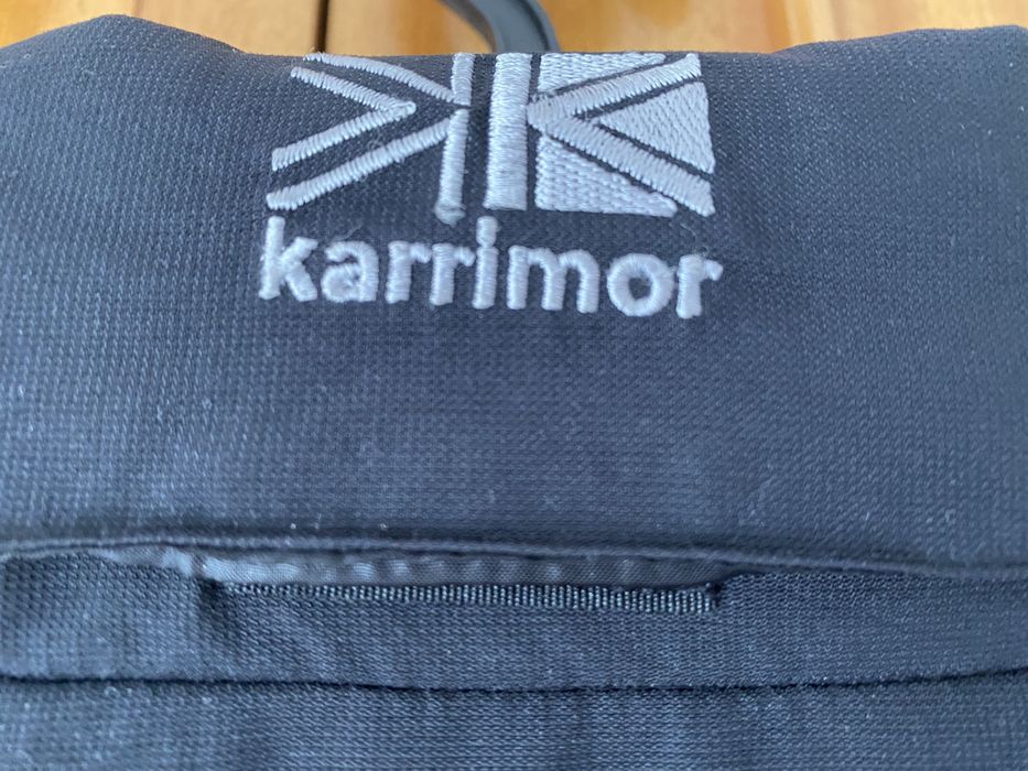 Casaco preto impermeável Blusão Karrimor (M) - como novo