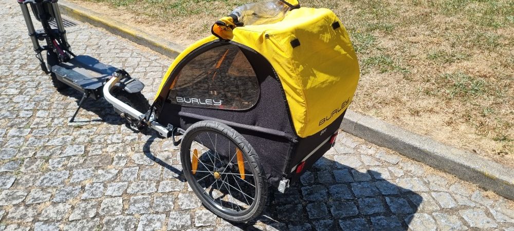 Atrelado bicicleta Burley Bee de um lugar
