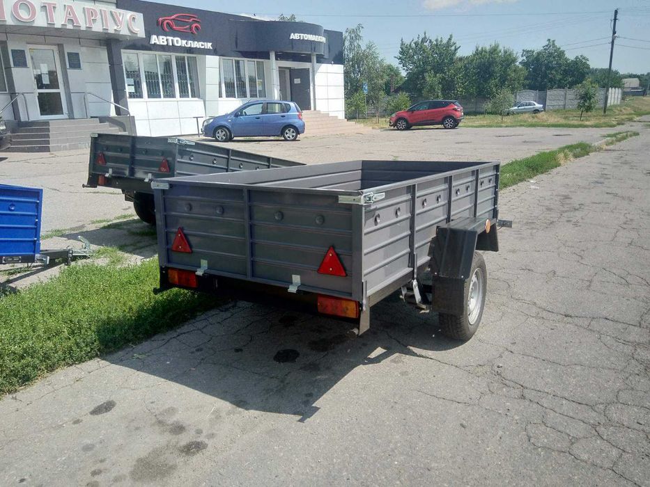 ЛЕГКОВИЙ ПРИЦЕП Причіп посилений 2200*1300*450 Доставка Документи