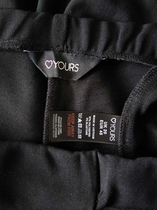 р 30 / 64-66 стильні базові темно-сині штани стрейчеві батал великі