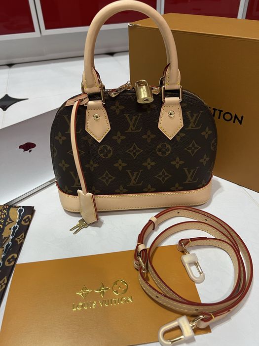Сумка LV Louis Vuitton Alma Monogram чип NFC Луи Виттон