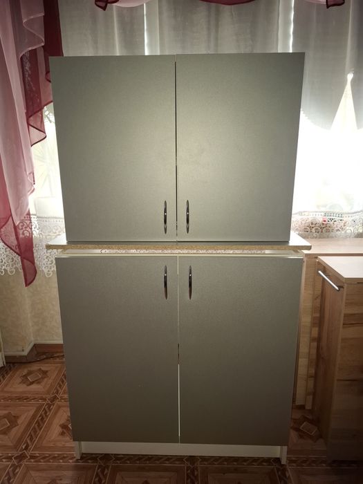 Тумба під мийку, верхня шафа з сушкою. Кухня