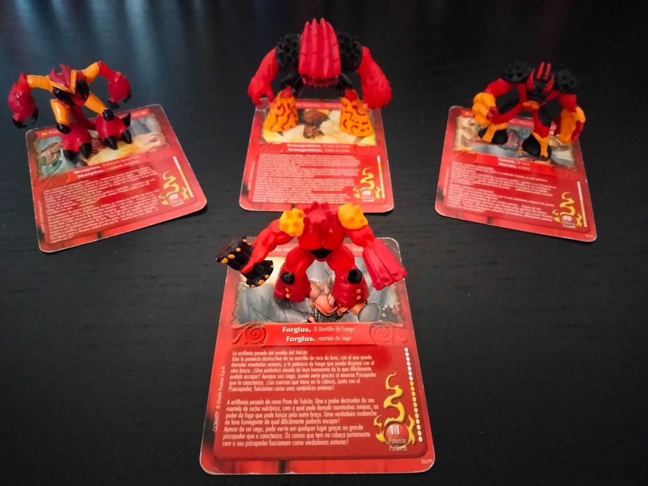 Coleção de Figuras Gormiti (Série 3)
