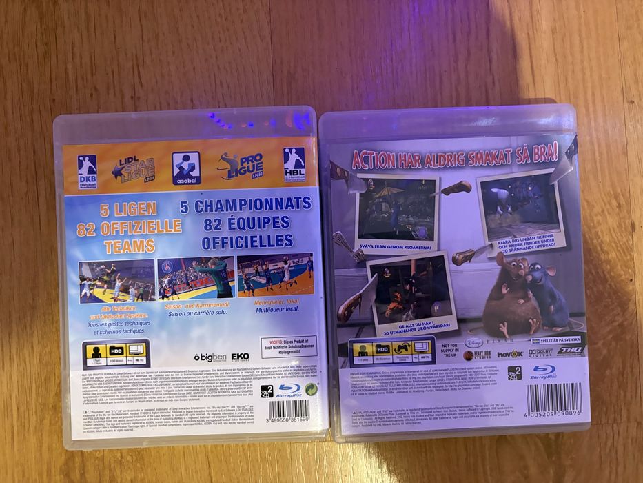 Gry ps3 - Handball 17 - Ratatuj - zestaw