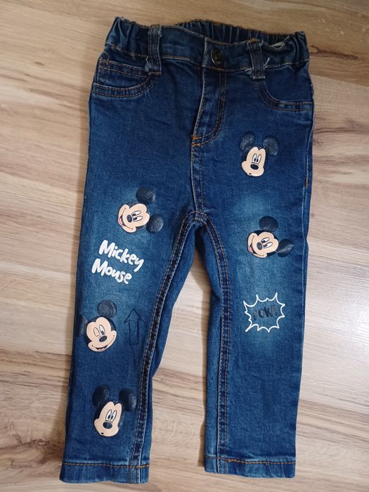 Spodnie chłopięce myszka 86