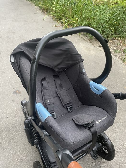 Універсальний візочок Kinderkraft 3 в 1 Prime Beige