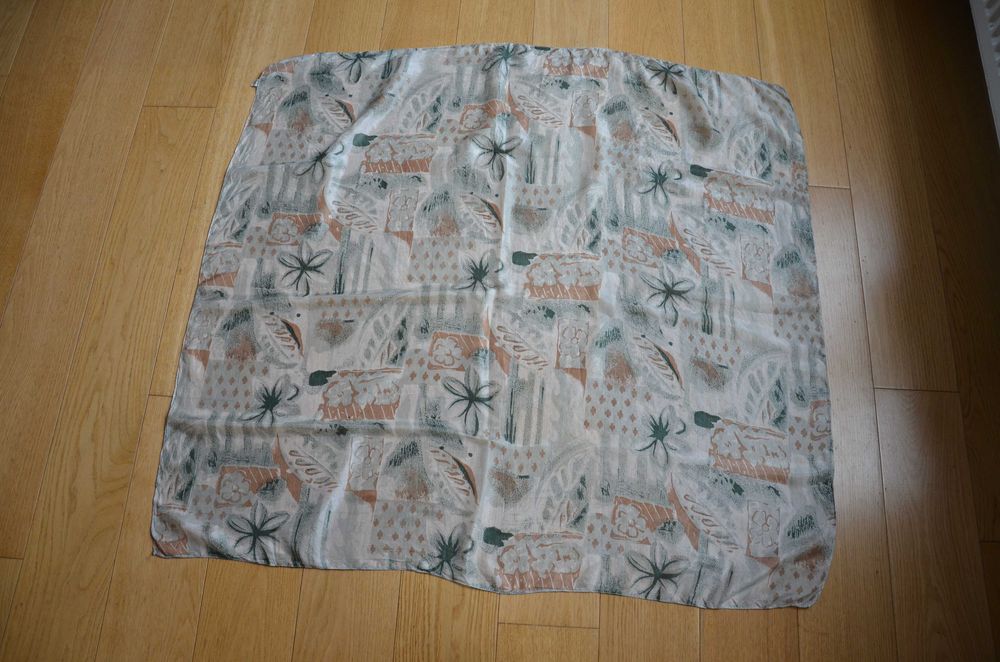 chusta/apaszka 100% silk jedwab 100x108