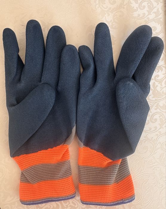 Luvas de trabalho nitrilo (10 pares) novas – antiderrapantes Porto