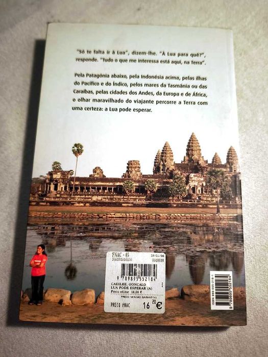 A Lua Pode Esperar, de Gonçalo Cadilhe (Oficina do Livro)
