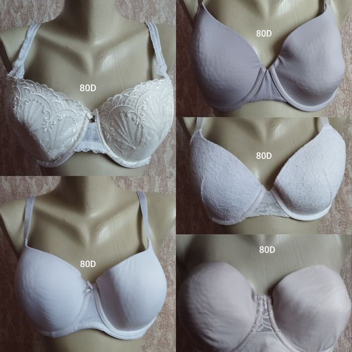 Бюстгальтеры на поролоне разных размеров
