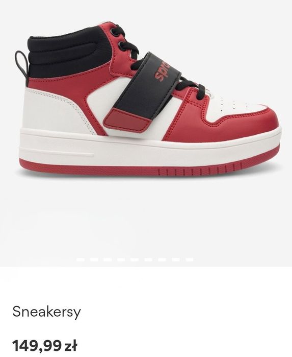 Adidasy sprandi 35 czarne wysokie trampki piłka korki