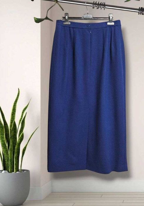 Юбка длинная прямого кроя из 100% тонкой шерсти Jacques Vert