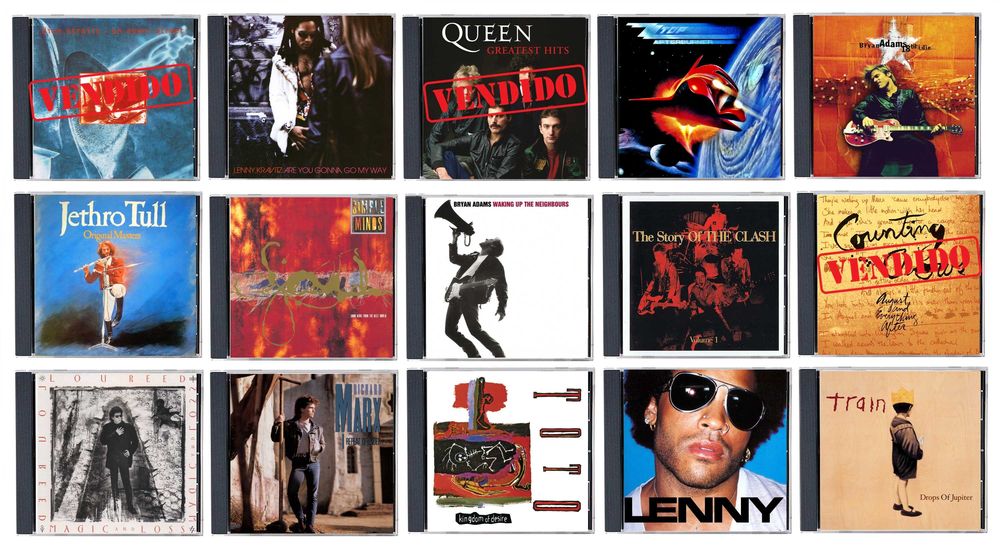 Musica Rock, Lote de 60 CD's (8)