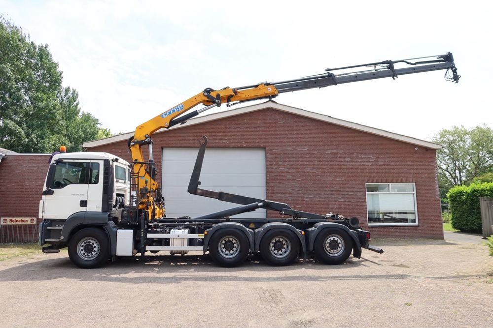 MAN TGS 35.400cv Grua EFFER 165-11/3s  com RadioComando e Amplirroll 8x4 ###OPORTUNIDADE###