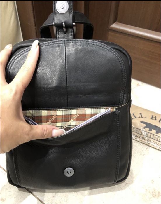 Hill Bury рюкзак кожаный Рюкзак Hillburry шкіряний рюкз