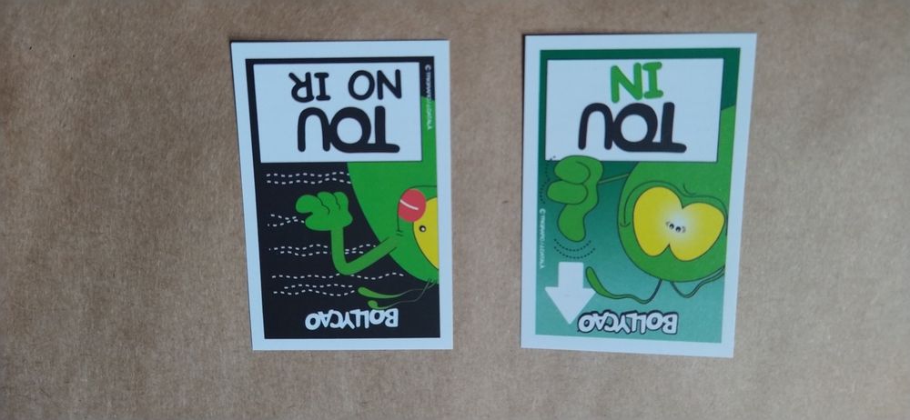 Lote de 2 cromos TOU