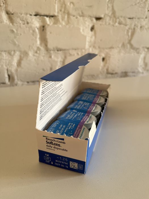 Soczewki kontaktowe daily disposible bausch&lomb