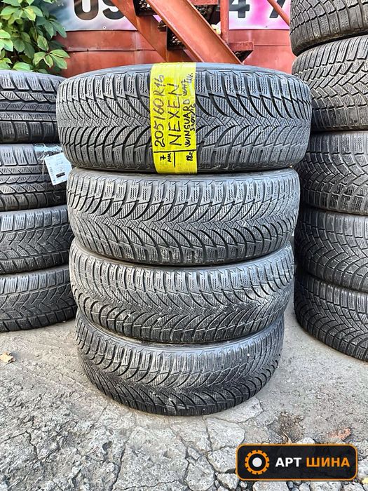 205 60 16 nexen winguard зима 4 шт протектор 85%