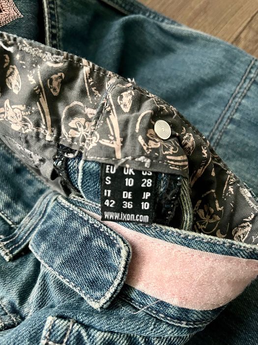 spodnie motocyklowe Damskie Jeans  Ixon Oxyd E4532F