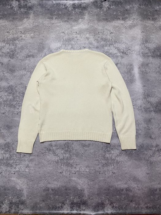 Вязаный свитер винтаж polo ralph lauren