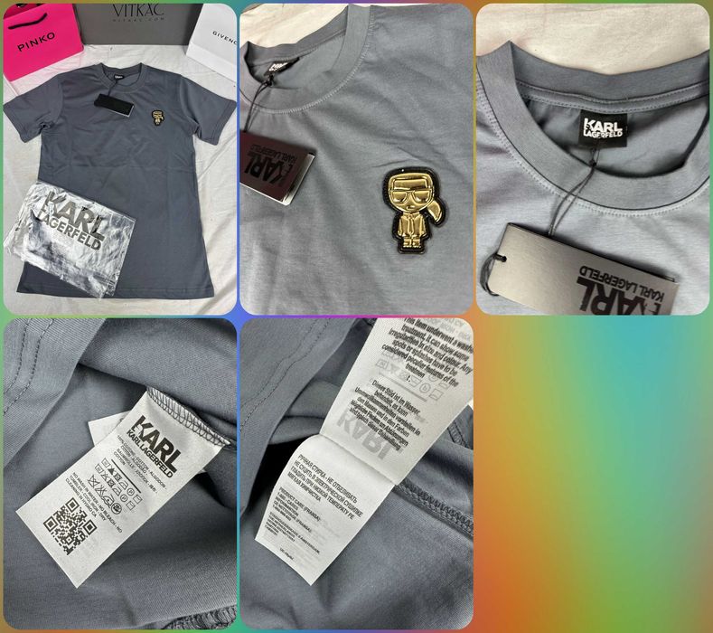 Koszulka karl lagerfeld t-shirt ralph lauren koszulki męskie nowość