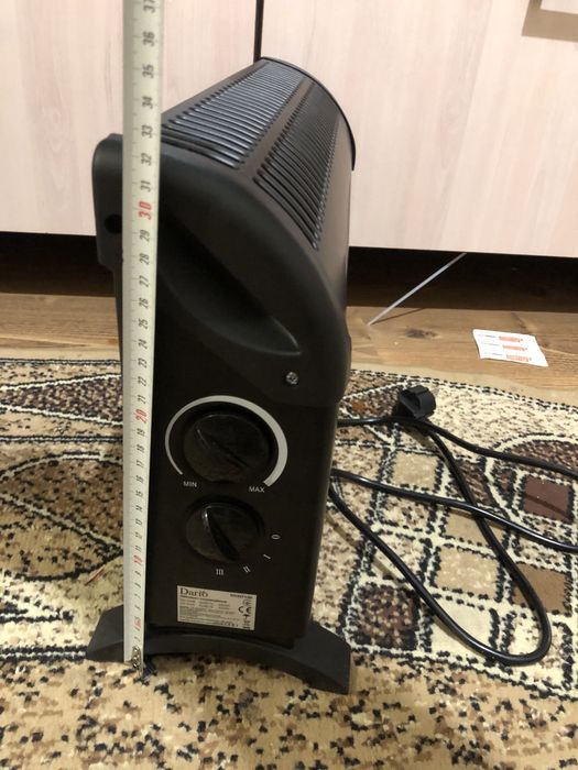 Обігрівач Dario DCH7120 2000 Вт Чорний