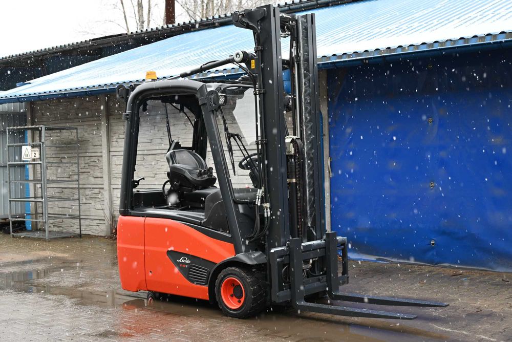 Wózek widłowy Linde E18 Triplex 547 cm 2016 rok Tylko 2200mth FHP 450