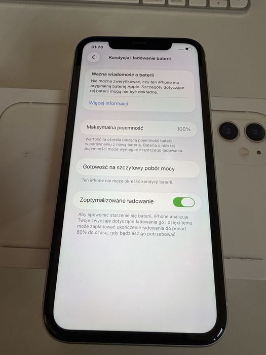 iPhone 11 64gb White Nowa Bateria