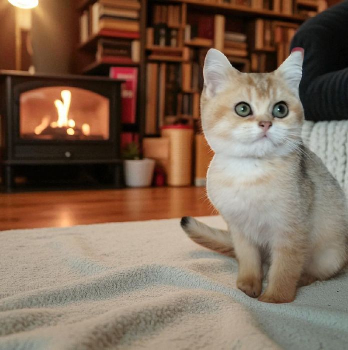 Пухнасте щастя. Котик.