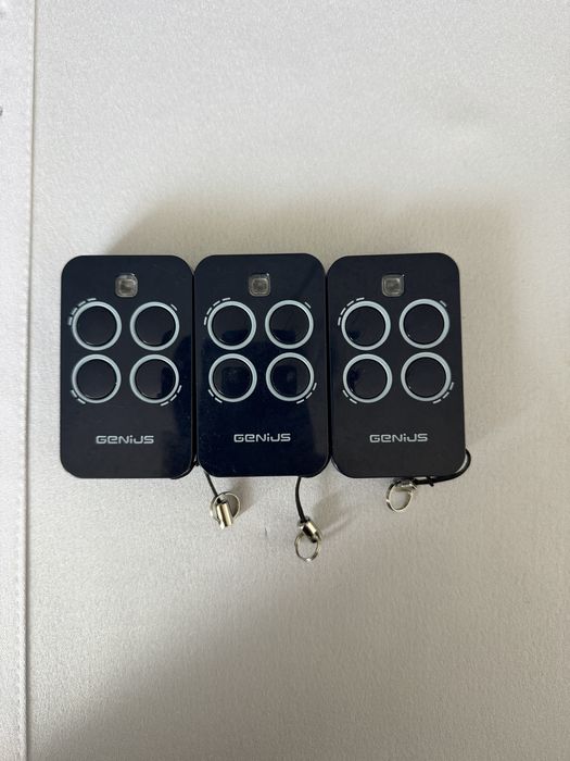 3x pilot GENIUS ECHO TX4 RC 433 MHz + odbiornik 2CH FAAC 6100355