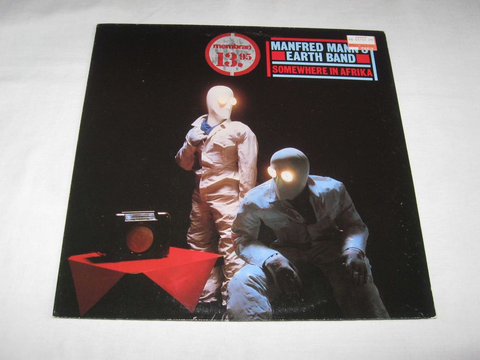 Пластинка виниловая Manfred Mann's " Somenwhere in Afrika " 1983 Germa