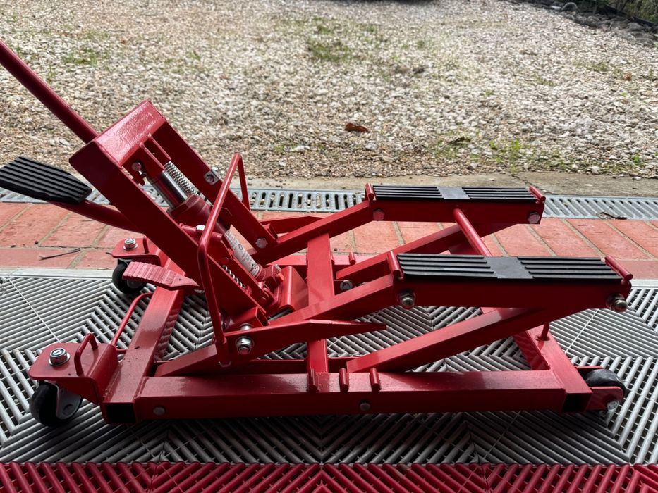 jaque de motocicleta hidráulica