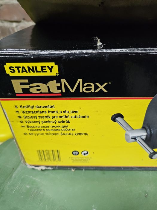 Imadło ślusarskie Stanley FatMax 125mm (5") - Heavy Duty