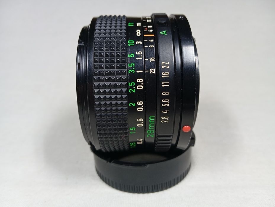 Мануальный объектив Canon FD 28mm 2.8