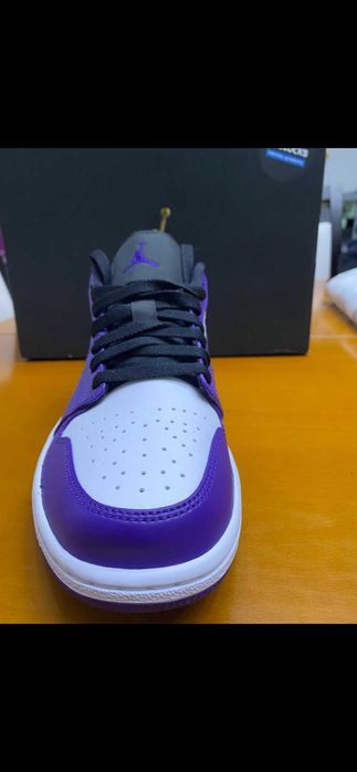 Air Jordan 1 Low Purple