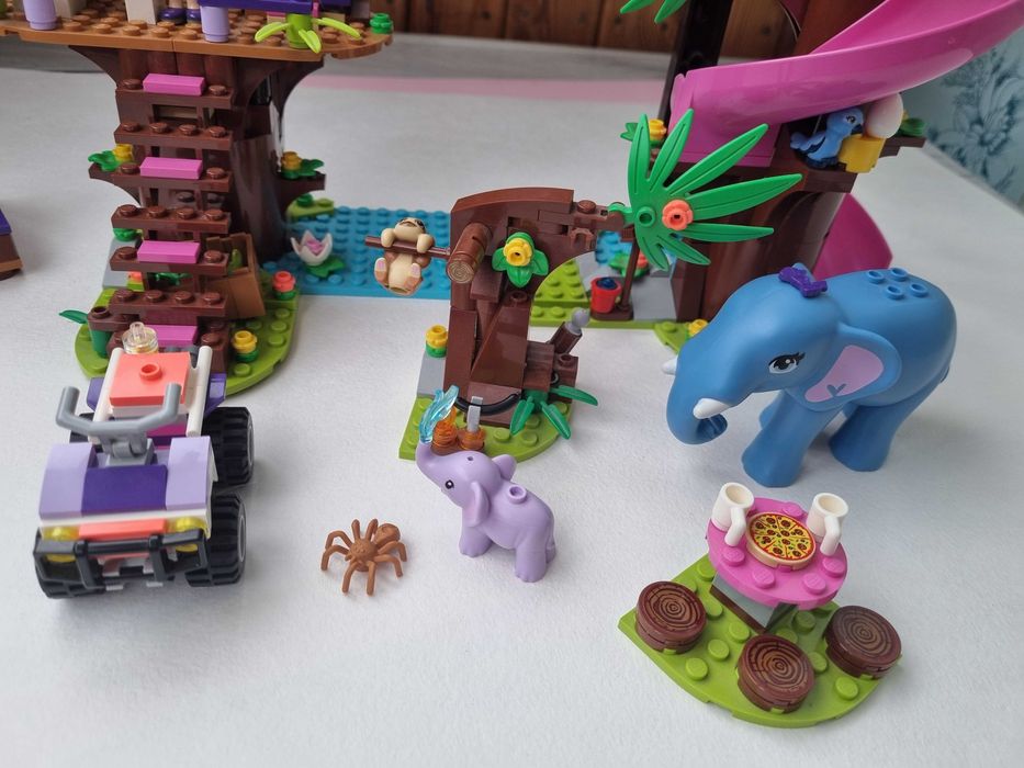 Лего 41424 Джунгли: штаб спасателей Френдс.