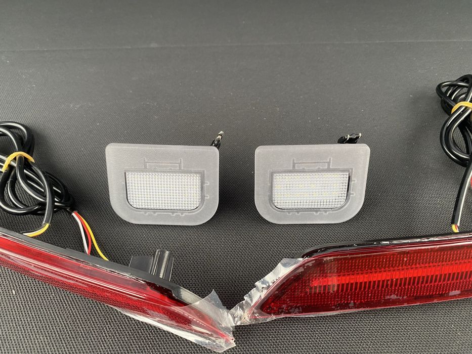 Подсветка номера LED + LED катафоты бампера Kia Optima JF,Kia K5