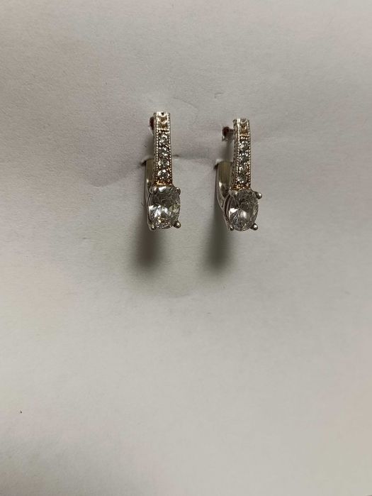 Серебряные сережки 925 пробы