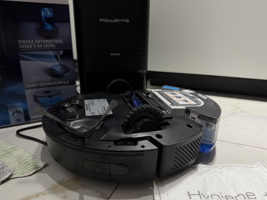 Робот пилосос Rowenta X-PLORER Serie 75 S+ RR8595WH, миючий пилосос ровента, робот пилосос rowenta