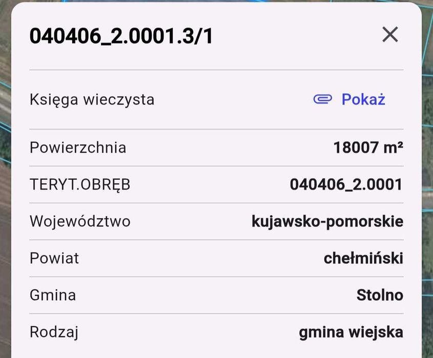 Ziemia rolna 1,8 ha - Widok 5