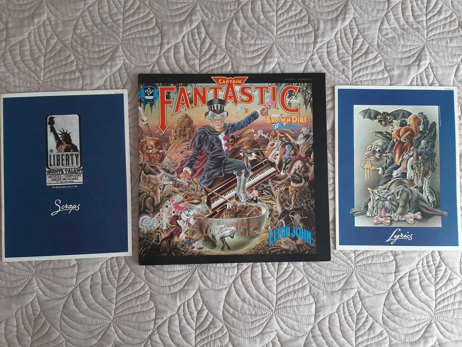 Elton John - Captain Fantastic & B.D.C. - Japão - Vinil LP