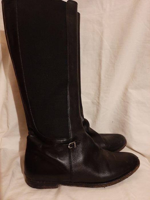 buty damskie, długie, do jazdy konnej dobre